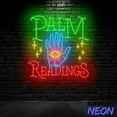 thumbnail image 3 of Handmadetneonsign Palm Readings Neon Sign, Fortune Teller Led Sign, Psychic Tarot Reading Wall Art, Home Wall Decor 77319, 3 of 5