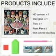 thumbnail image 3 of 5D DIY Diamond Painting Kit Whimsical Cartoon Special Diamond Shapes Handmade Artwork Suitable for Beginners and Adults For Home Wall Decor and Holiday Gifts, 3 of 7