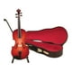 thumbnail image 3 of Violín en miniatura de madera, adorno decorativo, regalo creativo para músicos. 20 centímetros, 3 of 9