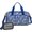 Blue Baseball Silhouette, variant on Women Men Gym Bag,Blue Stars and Baseballs Pattern Small Duffle Bag Spend the Night Bags for Women with Shoes Compartment Washbag,Detachable Shoulder Strap,19.7x8.3x11 Inches