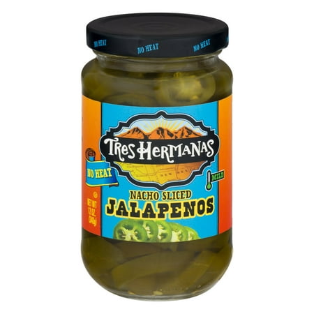Tres Hermanas Nacho Sliced Jalapenos, 12.0 OZ