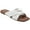 White, variant on Womens Lasket Woven Slip-On Slide Sandals