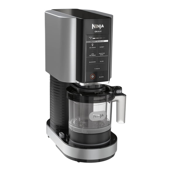 Máquina para Fabricar Helados Ninja Creami 7 Programas 2 Recipientes con Tapa Color Plata