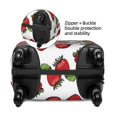 thumbnail image 2 of Disketp Hand Drawn Strawberry Elastic Travel Luggage Cover Travel Suitcase Protective Cover For Trunk Case Apply To 18''-32'' Suitcase Cover-Large, 2 of 7