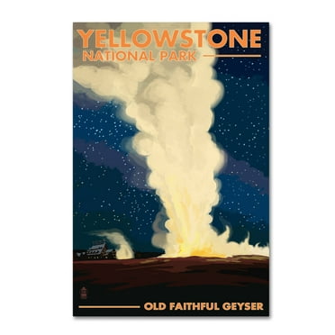 Trademark Fine Art 'National Park' Canvas Art by Lantern Press