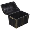 thumbnail image 1 of HINTRMENT Pirate Treasure Box Coin Holder Plastic Golden 1 Piece for Party Use, 1 of 4