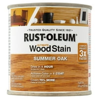 Stains Product Image Rust Oleum Summer Oak Ultimate Wood Stain 8 Fl Oz