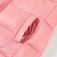 thumbnail image 3 of HILEELANG Toddler Girl Winter Puffer Jackets Coats Pink Dinosaur Hooded Light Weight Padded Outerwear 12-24M, 3 of 9