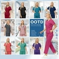thumbnail image 5 of VIAOLI Women's Scrubs Set - Stretchy Medical Uniform with Pockets, for Nurses & Doctors, S-XXL, Multi-Color, 5 of 7