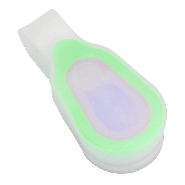 Peahefy Running Lamp, Running Light Safety,Silicone Gel Night Cycling Running Backpack Safety Warning LED Flash Light Lamp