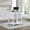 White, variant on Mobile Rolling Kitchen Trolley Serving Cart With Underneath Drawer Slide Out Storage Basket
