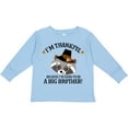 thumbnail image 3 of Inktastic Thanksgiving Brother Announcement Thankful Boys Long Sleeve Toddler T-Shirt, 3 of 5
