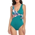 thumbnail image 3 of Aayomet Sexy Maillots de Bain Femmes Poitrine (Vert, XXL), 3 of 5