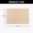 thumbnail image 2 of Tripumer Loofah Bathroom Mat 16 x 24 inch PVC Shower Mats Textured Bathroom Mat Bathroom Tub Mat Shower Stall Mat Bathroom Essential Ultra Absorbent Efficient Draining Safe Comfort Beige, 2 of 8