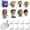 White, variant on Modern JP Adhesive Display Shelf for Pop Figures (8-Pack) – Pop Shelf Wall Display – Action Figure Stand – Easy Adhesive Install – Black