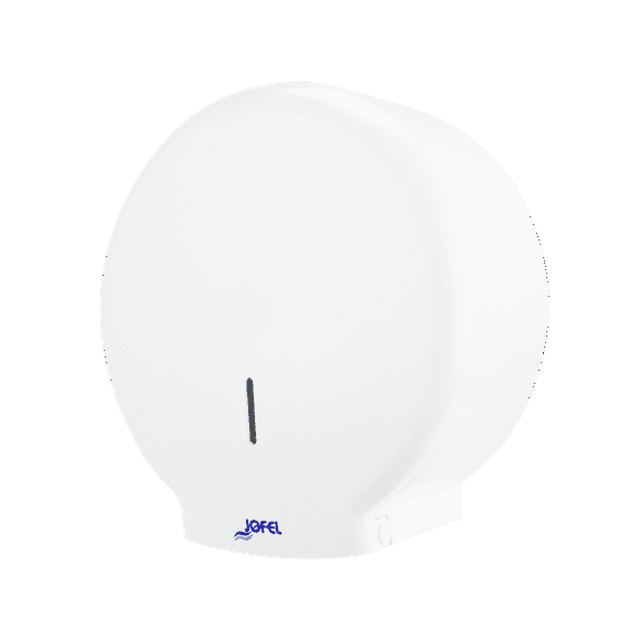 Despachador de Papel Higiénico Jofel Azur Blanco Plástico ABS para Rollo de 300m