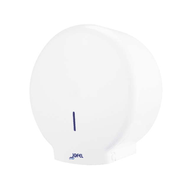 Despachador de Papel Higiénico Jofel Azur Blanco Plástico ABS para Rollo de 300m