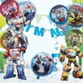 thumbnail image 4 of 10 Pcs For Transformers Movie For Optimus Birthday Foil Balloons,For Prime Cartoon Balloon Birthday Party Decorations,Party Kit Supplies for Boy Girls Celebration, 4 of 5