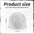 thumbnail image 2 of 2pcs Water Filter Pods for WGCM100S WGCM110S WGCM120S, Activated Carbon Coffee Maker Filter Replacement Parts Accessories Compatible with Wolf Gourmet Machine System, 2 of 7
