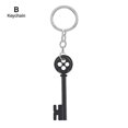 thumbnail image 1 of Halloween Metal Key Skeleton Props Neil Gaiman Black Treasure Chest Key Necklace, 1 of 1