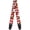 Hot Dogs, variant on Buckle-Down Guitar Strap, Hippo Cartoon, 2 Inches Wide