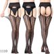 thumbnail image 1 of Medias de red con tiras sexuales Medias de seda Súper elásticas Pantalones de liguero sexys para mujer Medias de red fina abiertas antideslizantes, 1 of 6