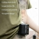 thumbnail image 3 of Wearable Cooling Clip-On Fan for Under Shirt Belt, Handsfree Portable Air Cooler 4500mAh USB Rechargeable Fan, 3 of 5