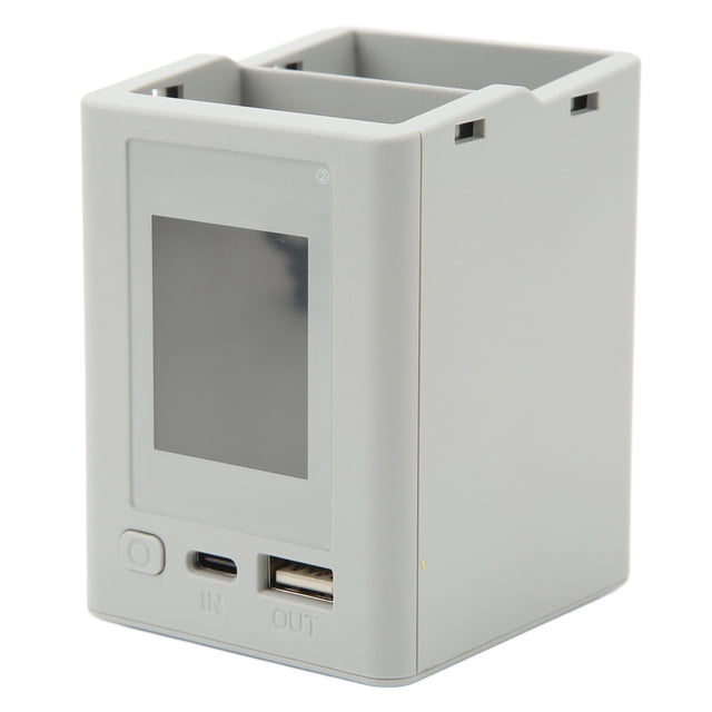 Batterie, PD Charge Rapide Longue Durée 2 Façons Charge Hub Gris 2 Modes de Charge pour Mini 3 Drones