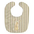 thumbnail image 1 of Carolines Treasures BB7082BIB Rabbit on Stripes Baby Bib, 1 of 3
