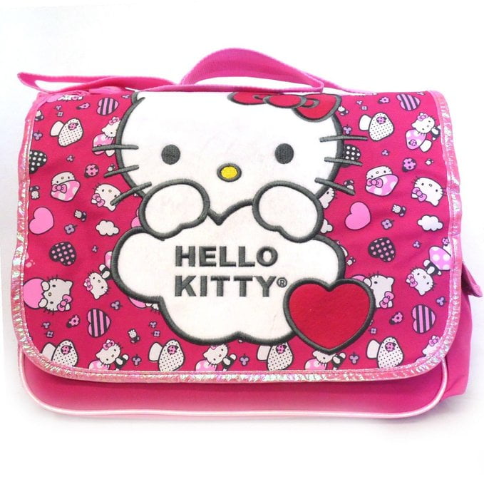 Hello Kitty - Messenger Bag - Hello Kitty - Pink Hearts/Dots New 052910 ...