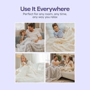 Mellow Glacier Cloud Throw Blanket Large
