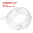 thumbnail image 5 of Uxcell 24mm OD 19mm ID 3 m Long Tube Pneumatic Air Brake Tubing Line Hose for Fluid Transfer System 16.5x20.5mm/ 0.65x0.81 inch, 5 of 5