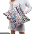 thumbnail image 4 of Ambesonne Abstract Fabric by the Yard Upholstery, Colorful Modern Art, 2 Yards, Multicolor, 4 of 4