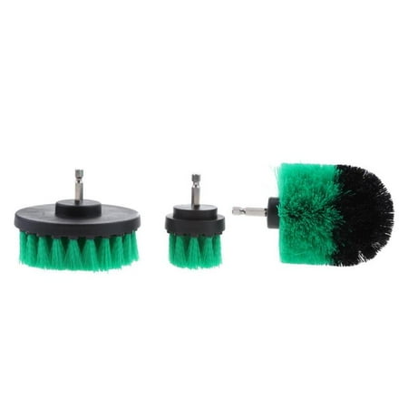 

3pc Drill Brush Power Scrubbing Drill Attachment Multi-Purpose Cleaning Tool