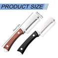 thumbnail image 3 of Multi-Functional Vegetable Peeler for Kitchen, Premium Vegetable Peeler with Wooden Handle, Bottle Opener Stainless Steel Blade, Kitchen Tool for Fruit Potato Pumpkin Papaya, 3 of 9