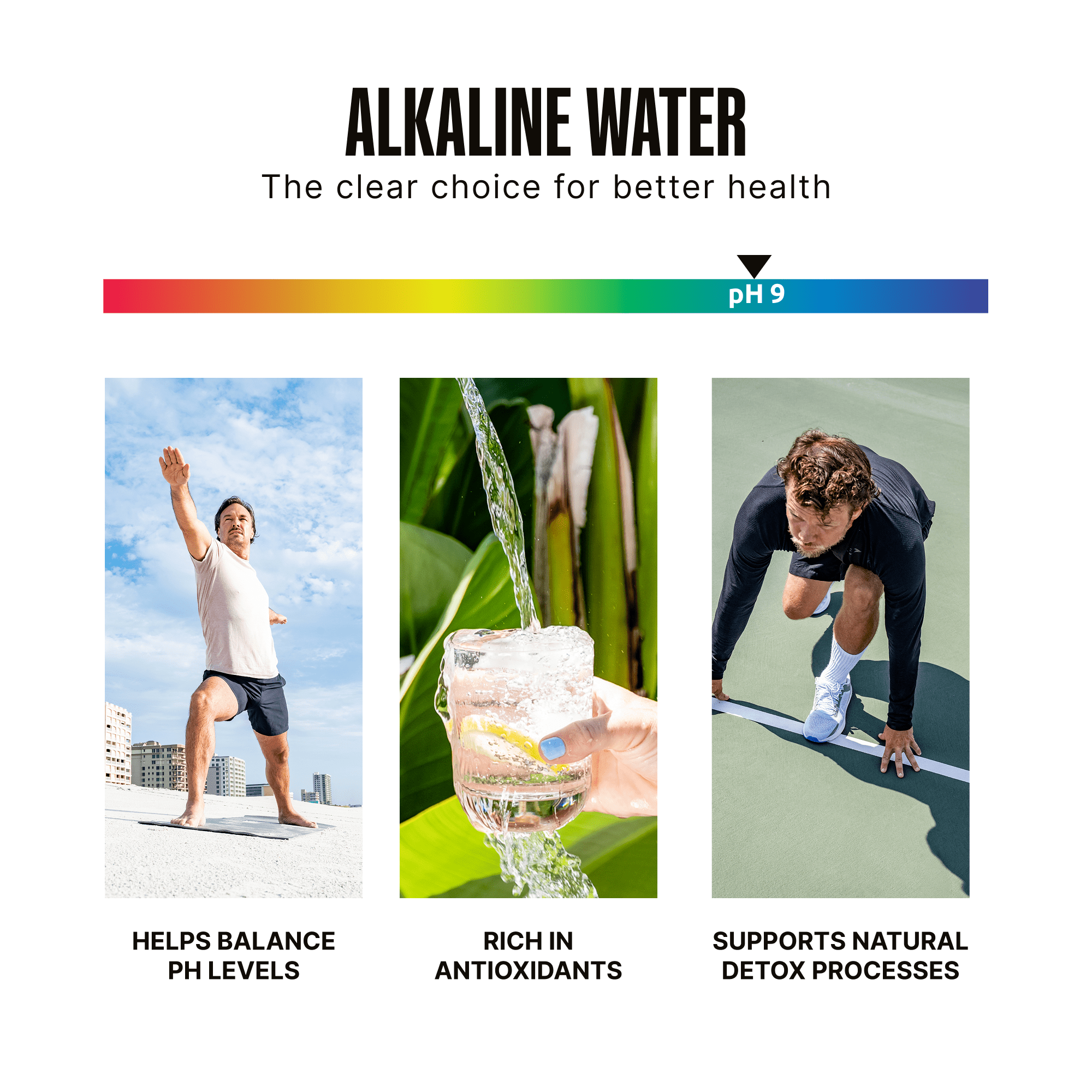 Invigorated Water pH Restore Slim 10 Cup  Alkaline Water Filter Pitcher
