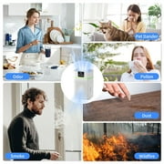 Air Purifier for Home Large Room up to 1800ft²,Air Cleaner with Air Quality Light and Essential Diffuser, AUTO Mode, Sleep Mode, Timer, Lock, for Wildfire Smoke Dust
