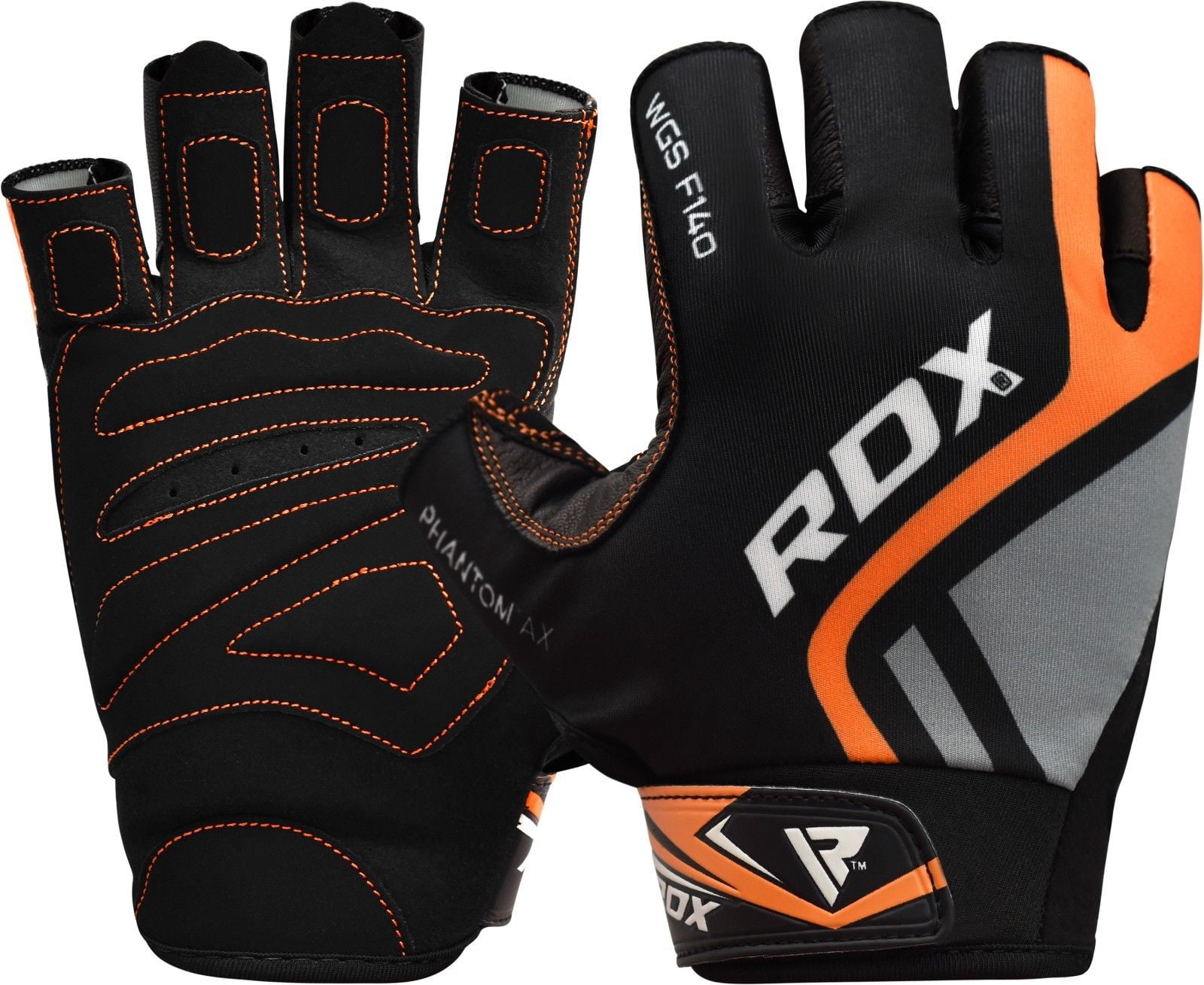 RDX Golden Gym Weight Lifting Gloves Fitness Training Workout Power US