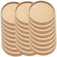 thumbnail image 3 of Soimiss Kraft Round Lids Khaki Color for Soup Containers Easy to Use 40Pcs, 3 of 7