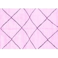 thumbnail image 1 of Ahgly Company Indoor Rectangle Oriental Pink Modern Area Rugs, 8' x 12', 1 of 4