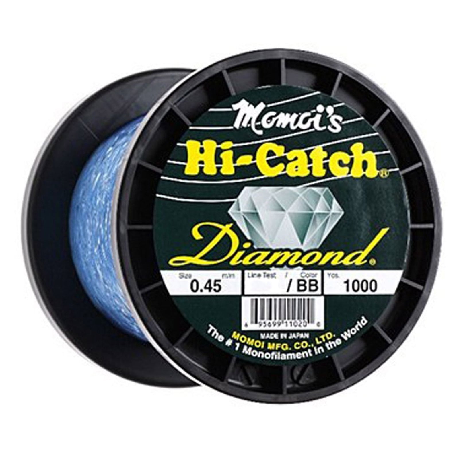 Momoi 11130 Hi-Catch Diamond Monofilament Fishing Line 130 lb 1000yds Blue 