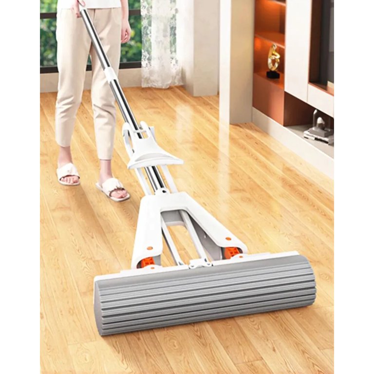 JEHONN Microfiber Twist Tornado Mop for Floor Cleaning with 2 Washable  Heads (Yelllow)