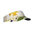 thumbnail image 2 of Yiaed Bees Collecting Nectar Print Sport Sun Visor Hats Adjustable Empty Top Baseball Cap Cotton Ball Caps for Women and Men, 2 of 5