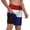 Black, variant on Men's Dutch Flag Swim Trunks with Compression Liner Bathing Suit Swimwear