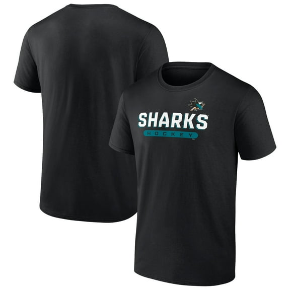 Men's Black San Jose Sharks Spirit T-Shirt