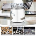 thumbnail image 4 of Iauyy Large Metal Ashtray with Lid - Outdoor & Indoor Patio Car Use Smokeless Wind Resistant 3.54×3.46in,Cute Little Cat, 4 of 6