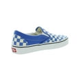 thumbnail image 2 of Vans Mens Classic Canvas Checker Board Sneakers Blue 3.5 Medium (D), 2 of 2
