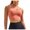 Pink, variant on Women Summer Tops Women’ s Sports Bra With Fixed Cups And Adjustable Straps Yoga Fitness Top For Comfort And Support Tops Woman Designer Sleeveless Caution Top Crop Bra Workout Spotted Hot Pink M