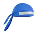 thumbnail image 4 of jinwen Sweat Wicking Cycling Beanie Caps Caps Liner Caps Quick Drying Pirate Blue, 4 of 9
