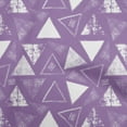 thumbnail image 1 of oneOone Cotton Silk Bluish Violet Fabric Geometric Texture Fabric For Sewing Printed Craft Fabric By The Yard 42 Inch Wide, 1 of 4